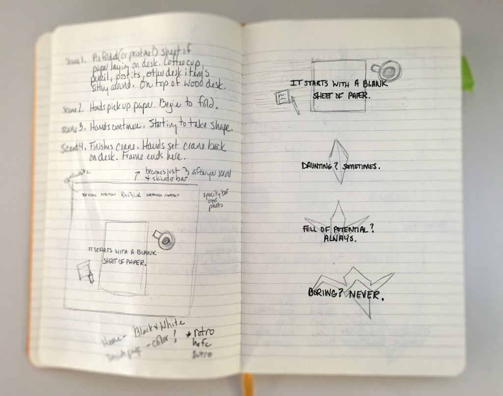 Future Smithsonian artifact: Ashley’s sketchbook.